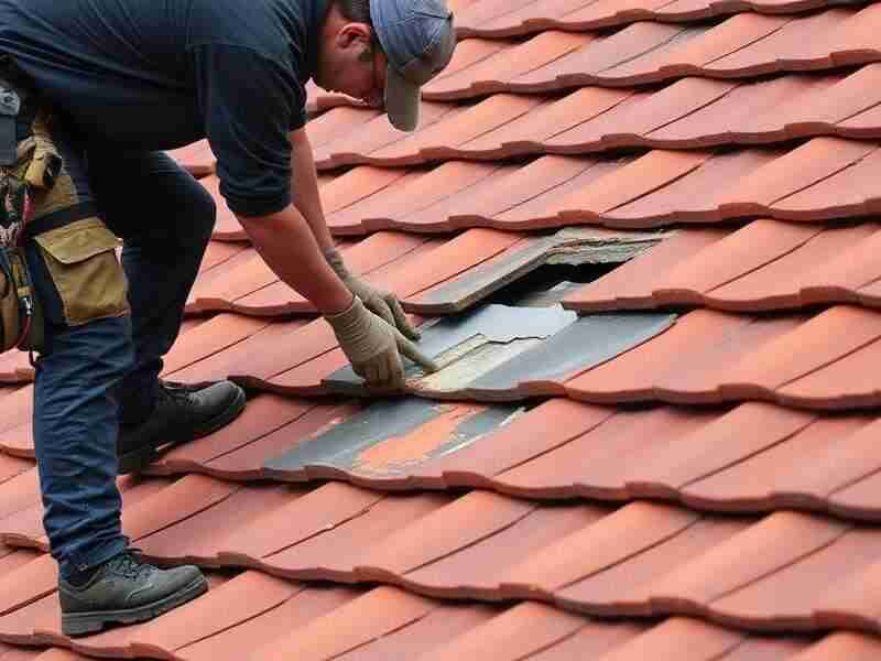 Réparation de toiture